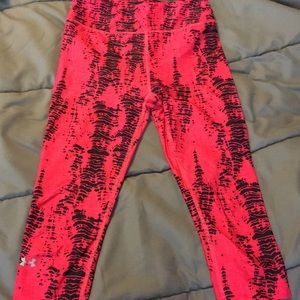 Under armour crop leggings small